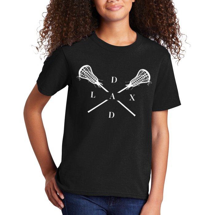 Lax Dad Lacrosse For Lacrosse Dad Kids T-Shirt