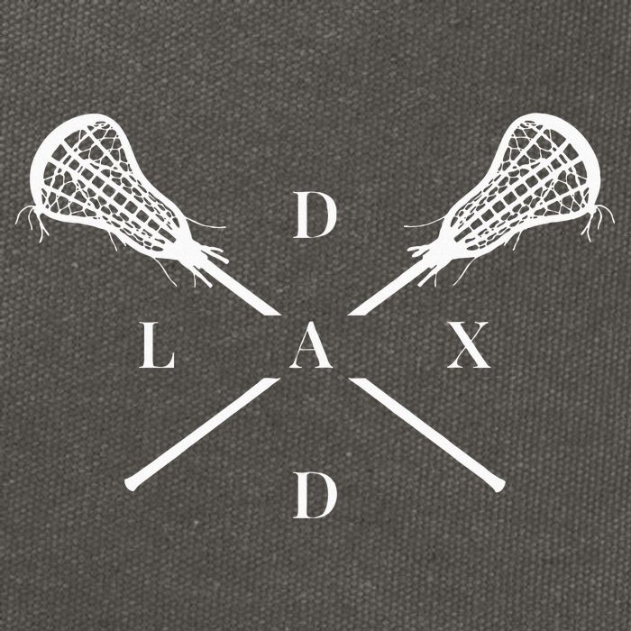 Lax Dad Lacrosse For Lacrosse Dad Cotton Canvas Backpack