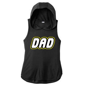 Lego Dad Ladies PosiCharge Tri-Blend Wicking Draft Hoodie Tank