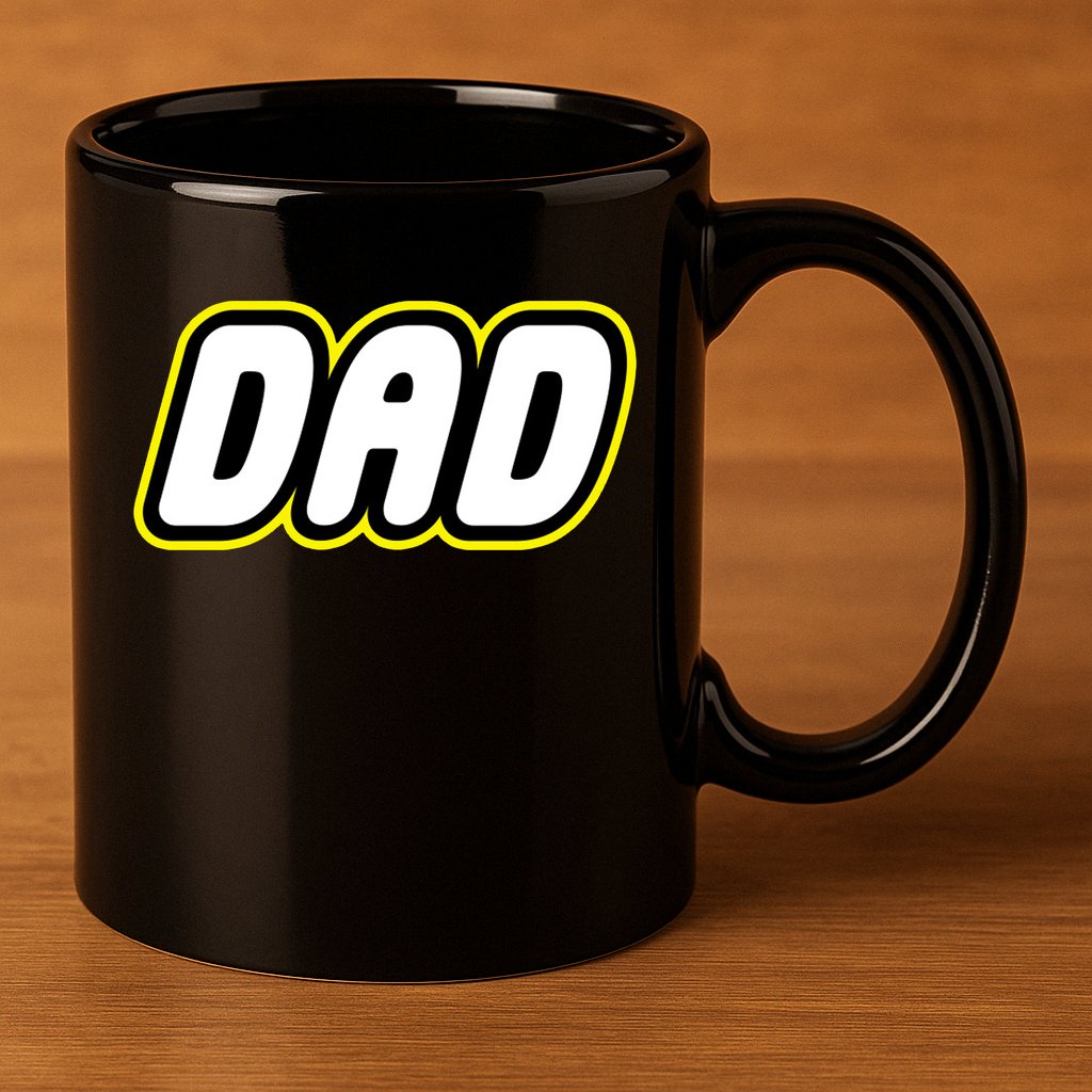 Lego Dad 11oz C Handle Ceramic Mug