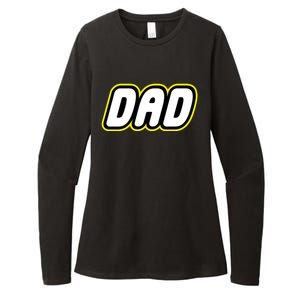 Lego Dad Womens CVC Long Sleeve Shirt