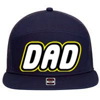 Lego Dad 7 Panel Mesh Trucker Snapback Hat