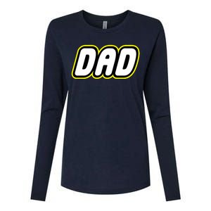 Lego Dad Womens Cotton Relaxed Long Sleeve T-Shirt