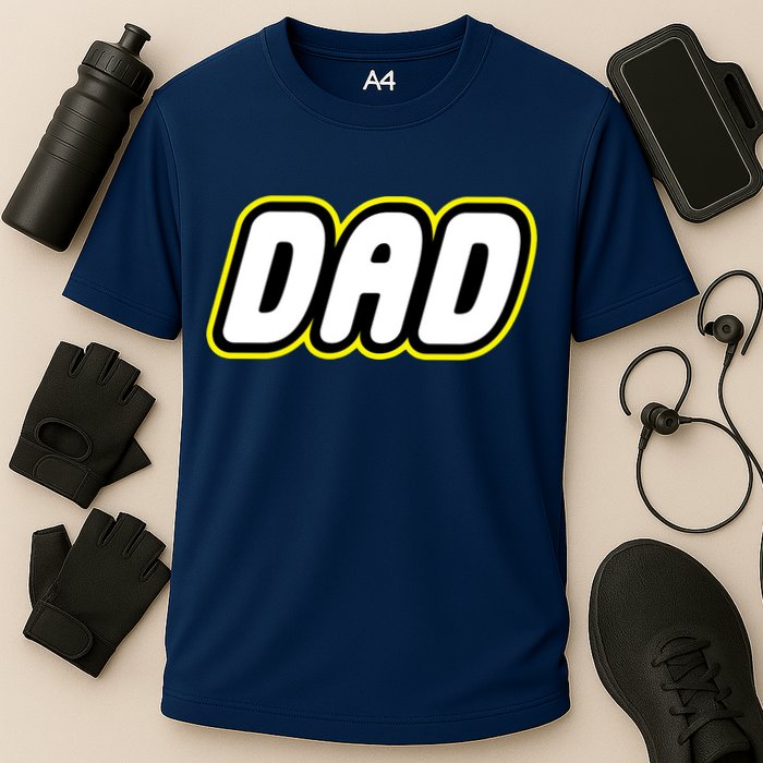Lego Dad Cooling Performance Crew T-Shirt