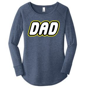 Lego Dad Women's Perfect Tri Tunic Long Sleeve Shirt