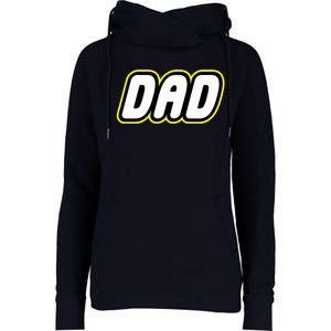 Lego Dad Womens Funnel Neck Pullover Hood