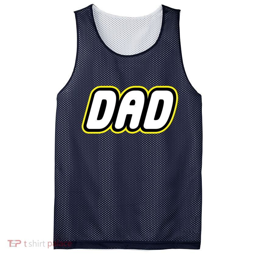Lego Dad Mesh Reversible Basketball Jersey Tank