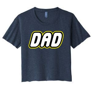 Lego Dad Women's Crop Top Tee