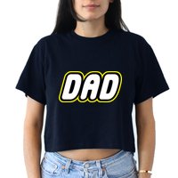 Lego Dad Women's Crop Top Tee