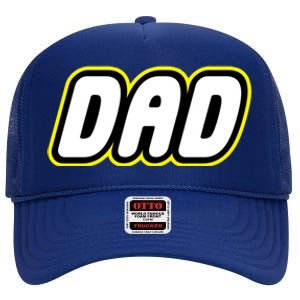 Lego Dad High Crown Mesh Back Trucker Hat