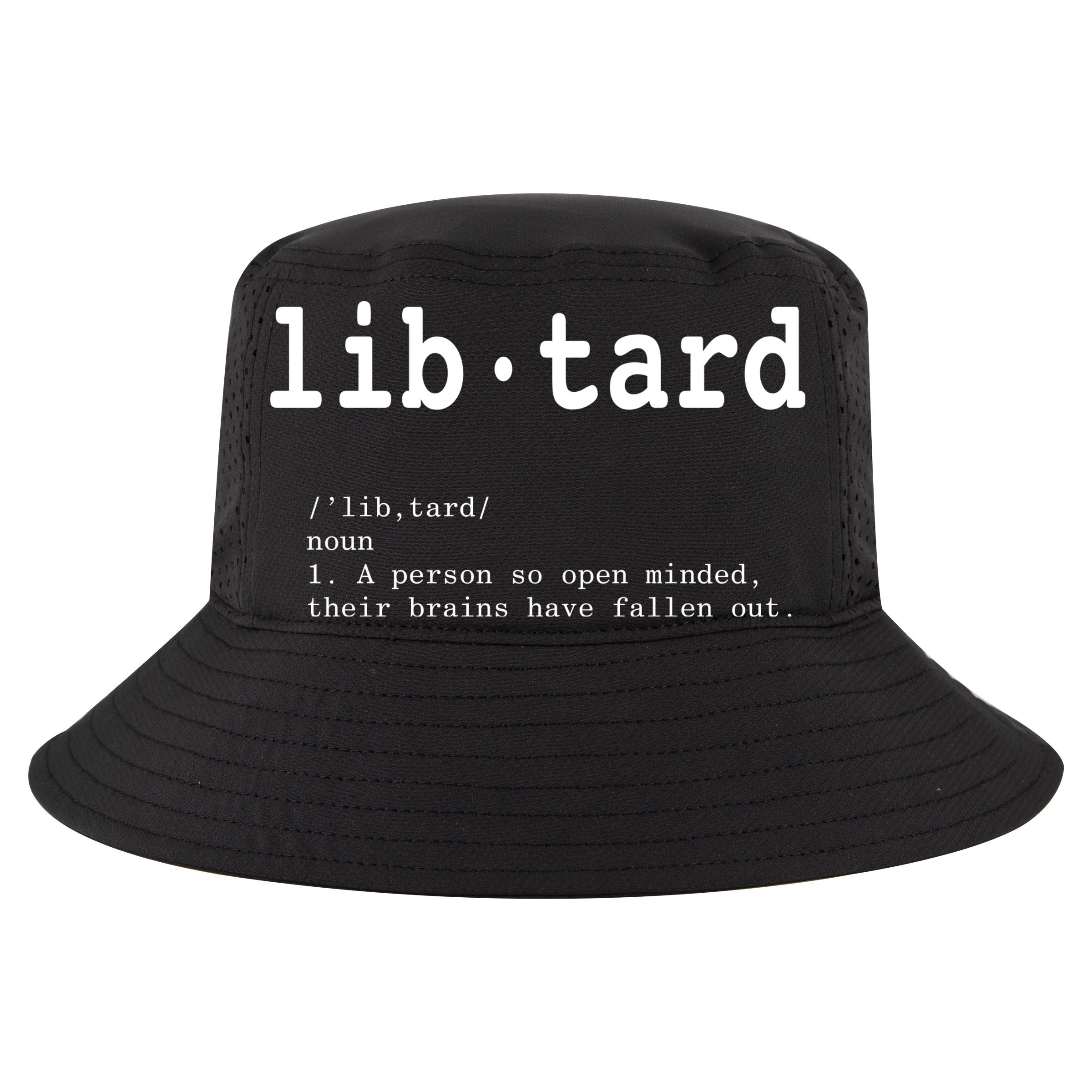 Libtard Definition Sustainable Bucket Hat