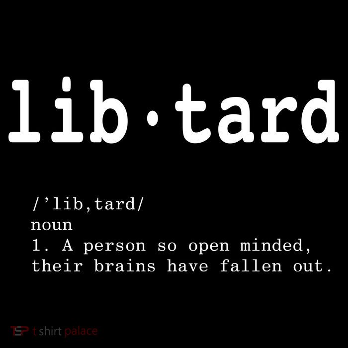 Libtard Definition 7-Panel Snapback Hat