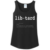 Libtard Definition Ladies Essential Tank