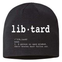 Libtard Definition Sustainable Beanie