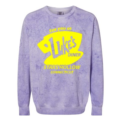 Lukes Diner Colorblast Crewneck Sweatshirt