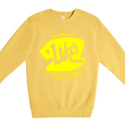 Lukes Diner Premium Crewneck Sweatshirt