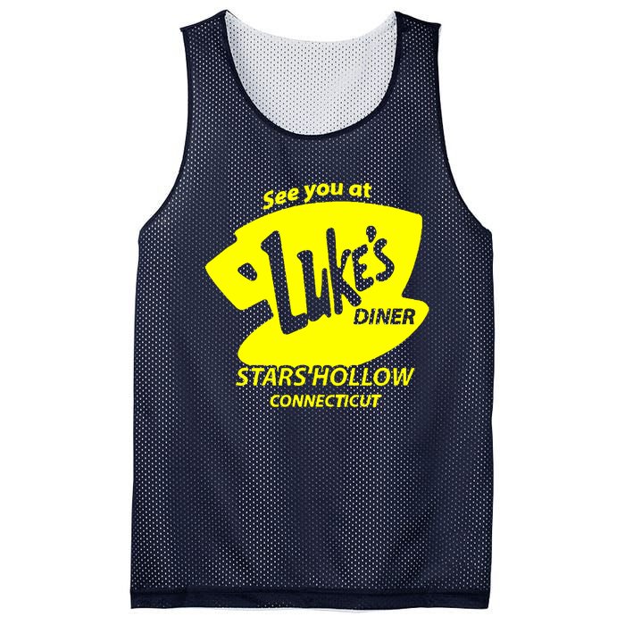 Lukes Diner Mesh Reversible Basketball Jersey Tank