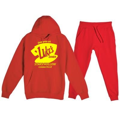 Lukes Diner Premium Hooded Sweatsuit Set