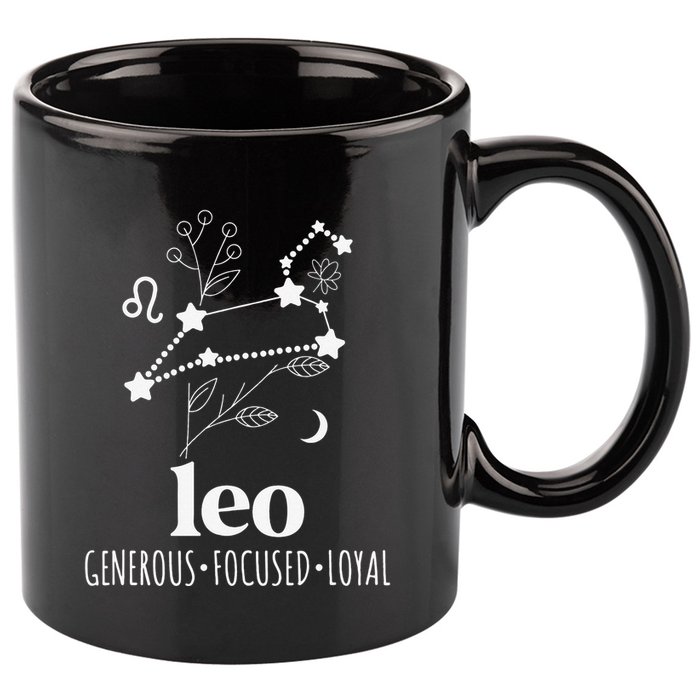 Leo Definition Leo Zodiac Sign Leo Birthday 11oz C Handle Ceramic Mug