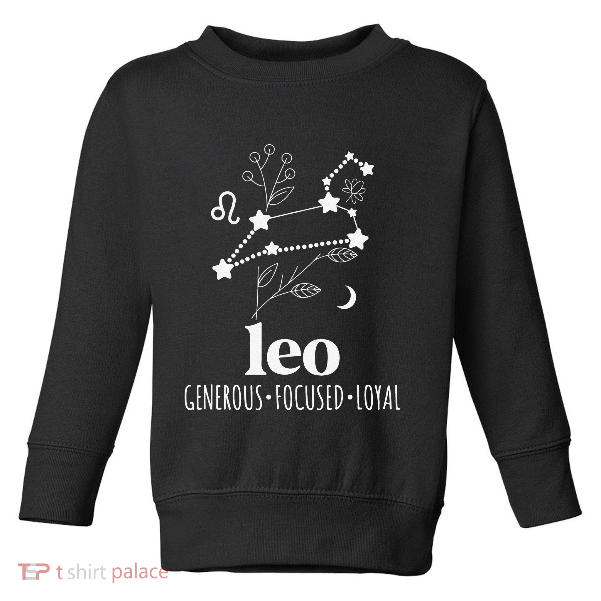 Leo Definition Leo Zodiac Sign Leo Birthday Toddler Sweatshirt