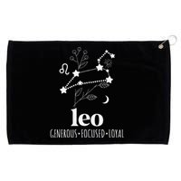 Leo Definition Leo Zodiac Sign Leo Birthday Grommeted Golf Towel