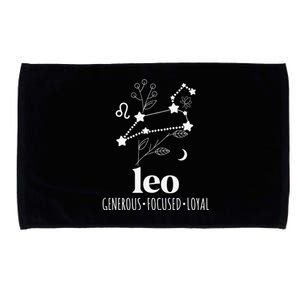 Leo Definition Leo Zodiac Sign Leo Birthday Microfiber Hand Towel