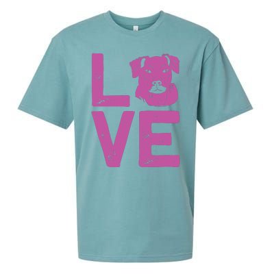 Love Dog Sueded Cloud Jersey T-Shirt