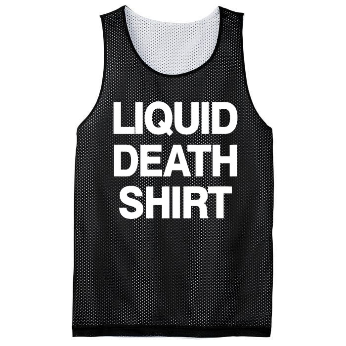 Liquid Death Mesh Reversible Basketball Jersey Tank