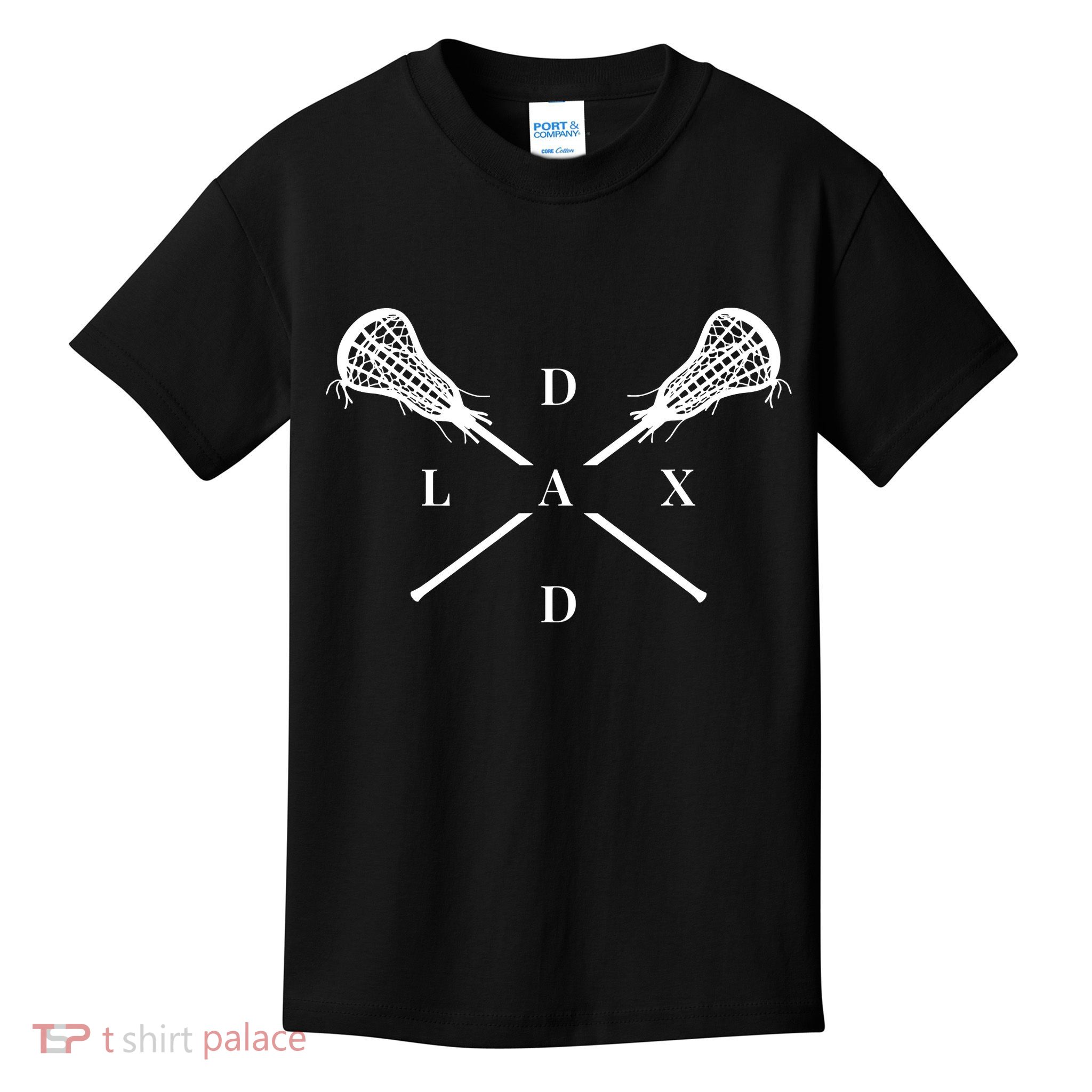 Lax Dad Me.ns Lacrosse For Lacrosse Dad Kids T-Shirt