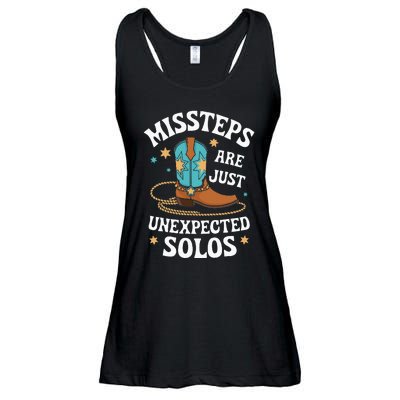 Line Dancing Missteps Are Just Unexpected Solos Line Dancer Ladies Essential Flowy Tank