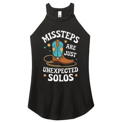 Line Dancing Missteps Are Just Unexpected Solos Line Dancer Women's Perfect Tri Rocker Tank