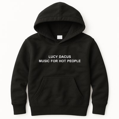 Lucy Dacus Music For Hot People Kids Hoodie