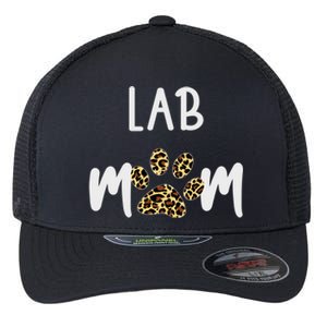 Lab Dog Mom Gift Funny Labrador Retriever Dog Lover Cool Gift Flexfit Unipanel Trucker Cap