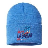 Labor Day Meaningful Gift Happy United Labor Day Proud Meaningful Gift Sustainable Knit Beanie