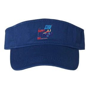 Labor Day Meaningful Gift Happy United Labor Day Proud Meaningful Gift Valucap Bio-Washed Visor