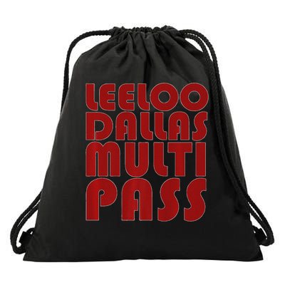 Leeloo Dallas Multi Pass Drawstring Bag