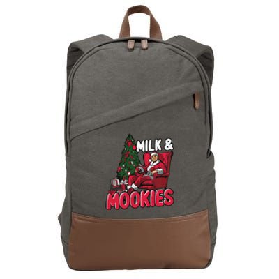 La Dodgers Milk & Mookies Christmas Cotton Canvas Backpack