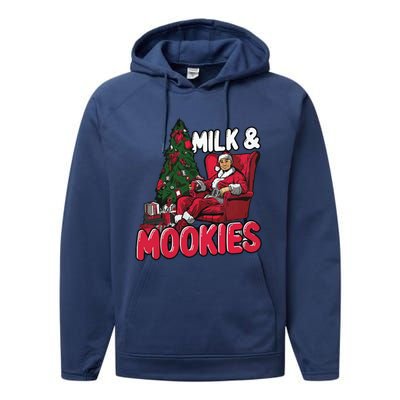 La Dodgers Milk & Mookies Christmas Performance Fleece Hoodie