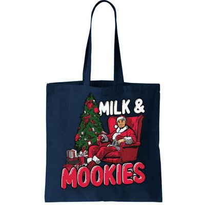 La Dodgers Milk & Mookies Christmas Tote Bag