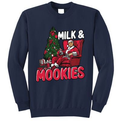 La Dodgers Milk & Mookies Christmas Tall Sweatshirt