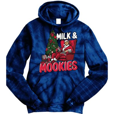 La Dodgers Milk & Mookies Christmas Tie Dye Hoodie