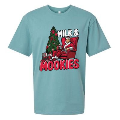 La Dodgers Milk & Mookies Christmas Sueded Cloud Jersey T-Shirt