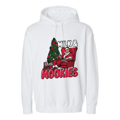 La Dodgers Milk & Mookies Christmas Garment-Dyed Fleece Hoodie