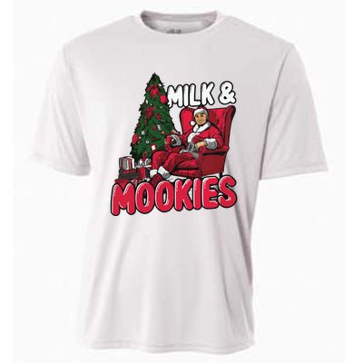 La Dodgers Milk & Mookies Christmas Cooling Performance Crew T-Shirt