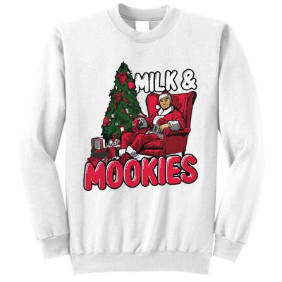 La Dodgers Milk & Mookies Christmas Sweatshirt