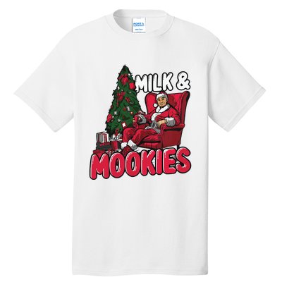 La Dodgers Milk & Mookies Christmas Tall T-Shirt