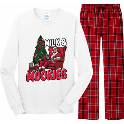 La Dodgers Milk & Mookies Christmas Long Sleeve Pajama Set