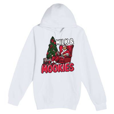 La Dodgers Milk & Mookies Christmas Premium Pullover Hoodie