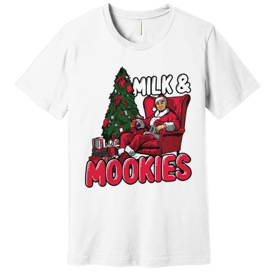 La Dodgers Milk & Mookies Christmas Premium T-Shirt