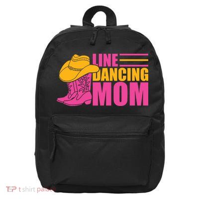 Line Dancing Mom T 16 in Basic Backpack